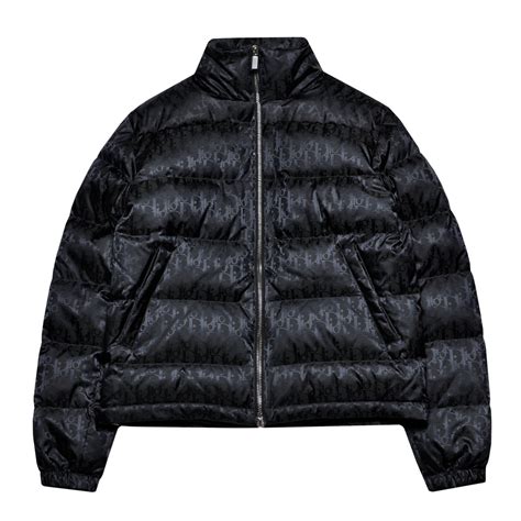 puff jacket dior|Dior oblique down jacket.